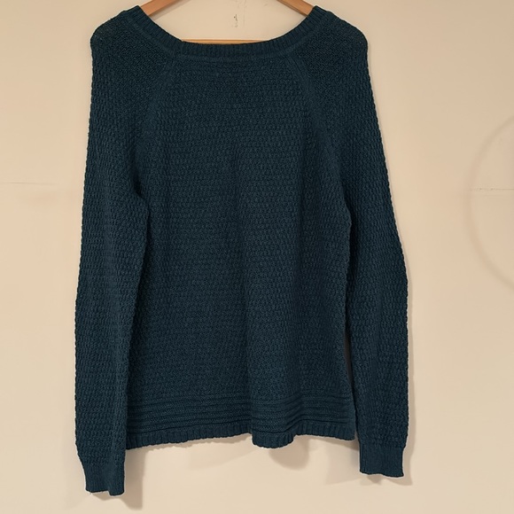 Old Navy Teal Blue Lightweight Sweater - Picture 7 of 12